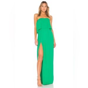 Amanda Uprichard Topanga Strapless Maxi Dress